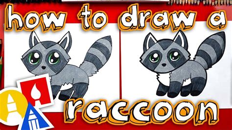 cute cartoon raccoon|art hub for kids raccoon.